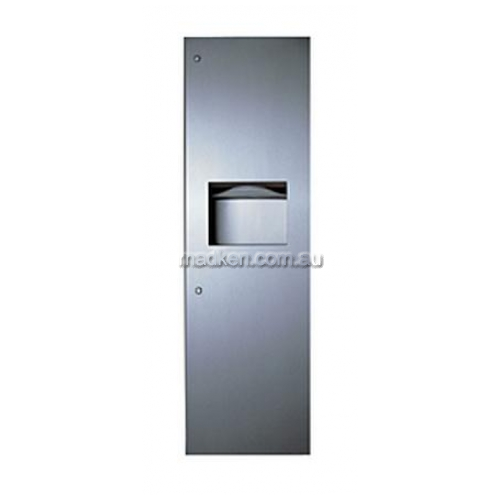 B39003 Paper Towel and Waste Combo 45L Recessed