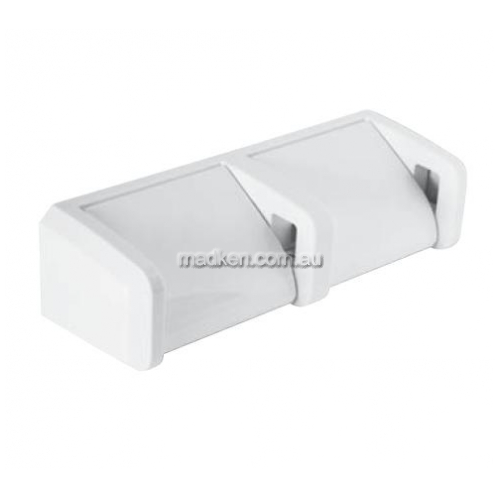 View 5244 Double Toilet Roll Holder Hooded details.