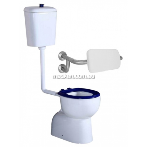 Toilet Suite and Backrest Combo