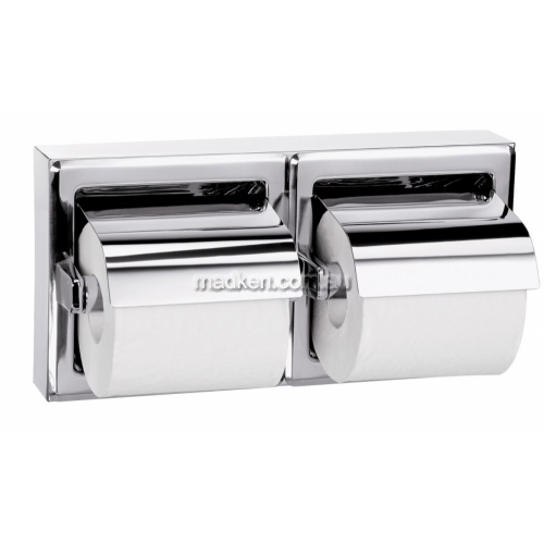 View 5126 Dual Roll Holder Hooded Surface Mount details.