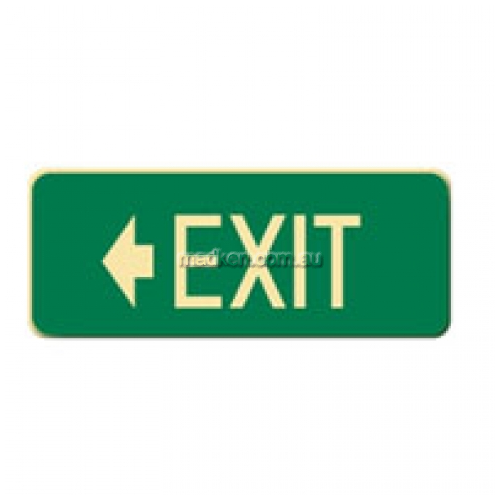Brady 843308 Exit Floor Signs Self Adhesive 