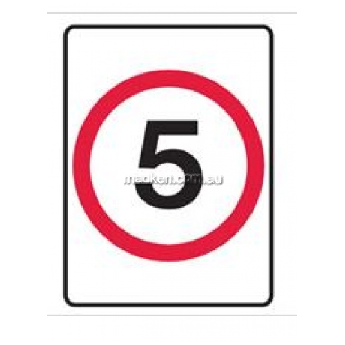 Speed Limit Sign - 5
