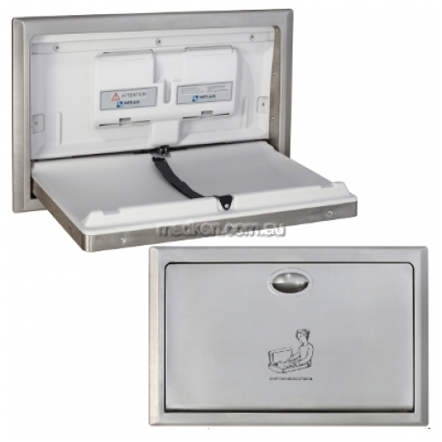 View ML8200SM Baby Change Table Surface Mounted Horizontal details.