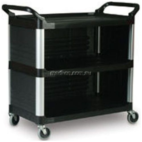 4093 Utility Cart with Enclosed 3-Side Panels