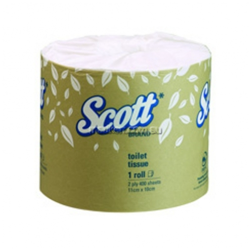 5741 Scott Toilet Tissue Paper 400 Sheet White Bulk Buy