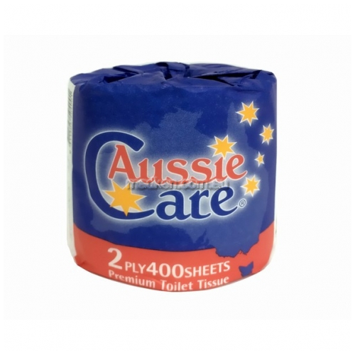View AU-400 Toilet Rolls 400 Sheet Wrapped 2 Ply details.