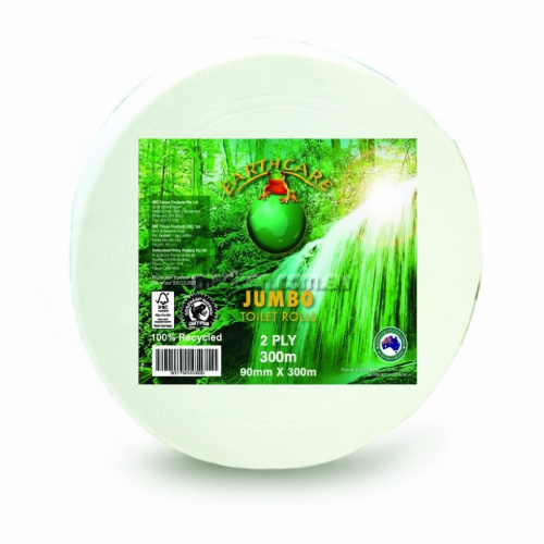 View 3-EC2J300 Jumbo Toilet Roll 300m 2Ply details.