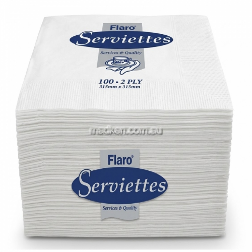 View A-212W Luncheon Flaro Serviettes details.