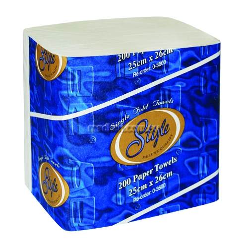 View 3600CUT Hand Towel Mini Singlefold details.