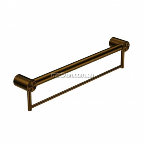 View Straight Grab Rail with Towel Holder details.