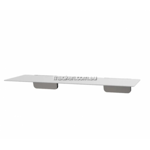 S01DW Fold Up Shower Seat White