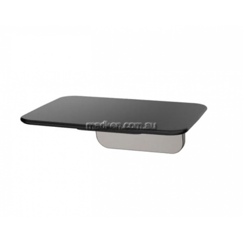 S01AB Fold Up Shower Seat Black