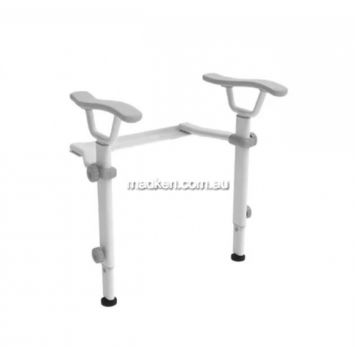 View S02SAW Toilet Support Arm with Legs Retrofit Set details.