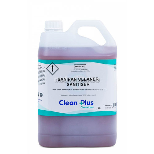 View 341 Sanipan Cleaner Sanitiser details.