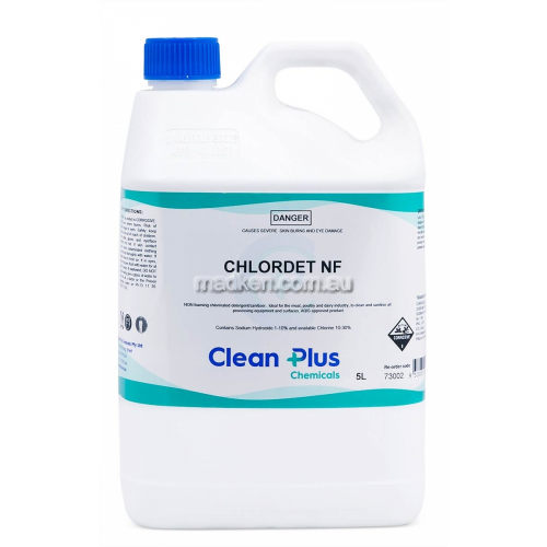 View 730 No Foam Chlordet Sanitiser details.