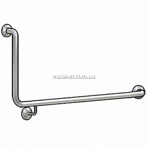 90 Degree Toilet Grab Rail Right Hand