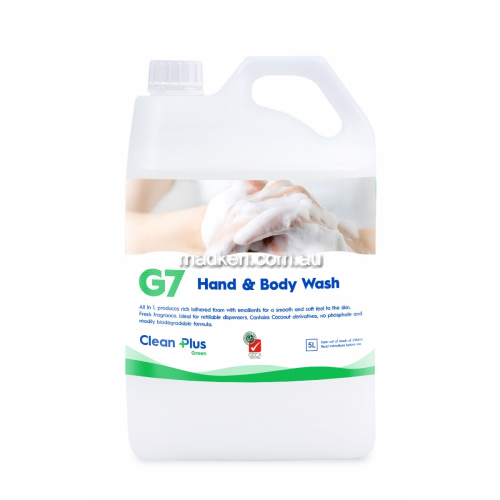 View 907 G7 Hand and Body Wash details.
