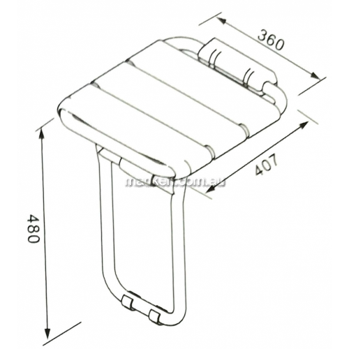 Accessible Shower Seat Wall Mounted By Best Buy