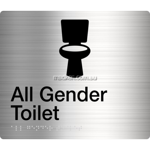 View AGT All Gender Sign Braille details.