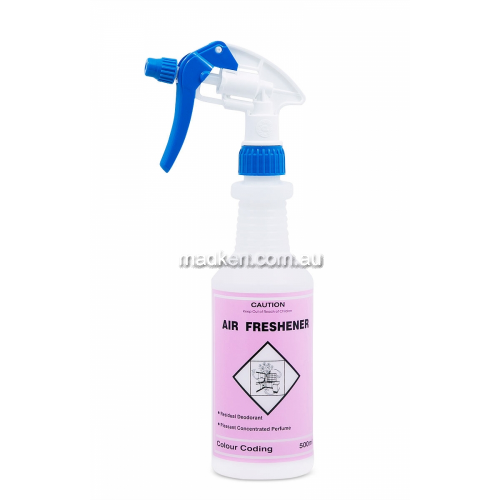 Colour Coded Bottle and Trigger Air Freshener