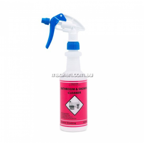 View Colour Coded Bottle and Trigger Bathroom Cleaner details.