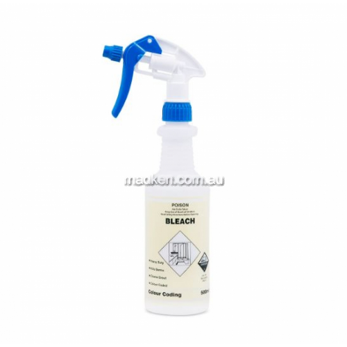 View Colour Coded Bottle and Trigger Bleach details.