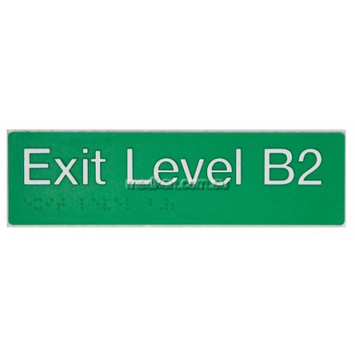 View EB2 Exit Sign Basement 2 Braille details.