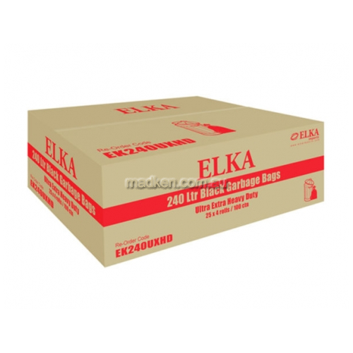 EK240 Garbage Liners 240L Extra Heavy Duty