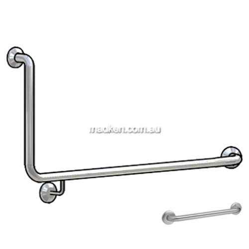View Toilet Grab Rail Set BBR-015 90 degree details.