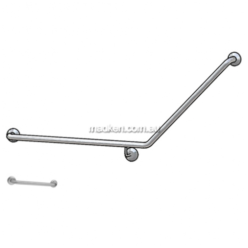 View Toilet Grab Rail Set WA82601 45 degree details.
