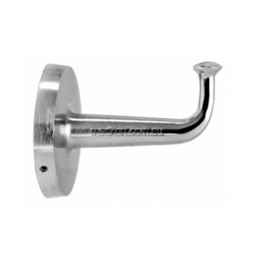 View B2116 Robe Hook (136kg) Concealed Fixings details.