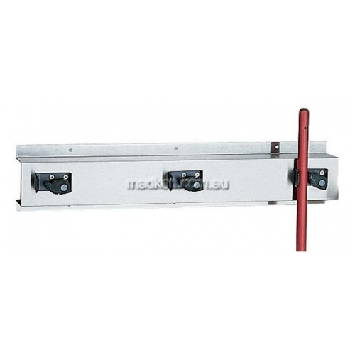 B223 Mop and Broom Holder Spring Loaded