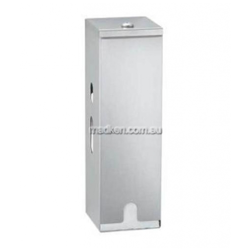 B27313 Triple Toilet Roll Dispenser Lockable