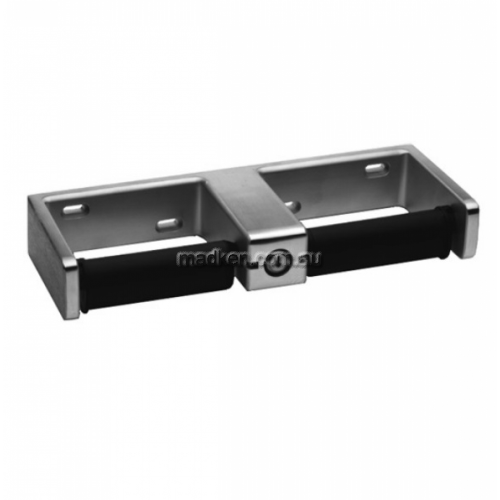B2746 Double Toilet Roll Holder Tumbler Lock