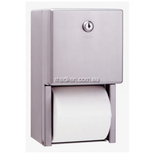 View B2888 Toilet Tissue Dispenser Double details.