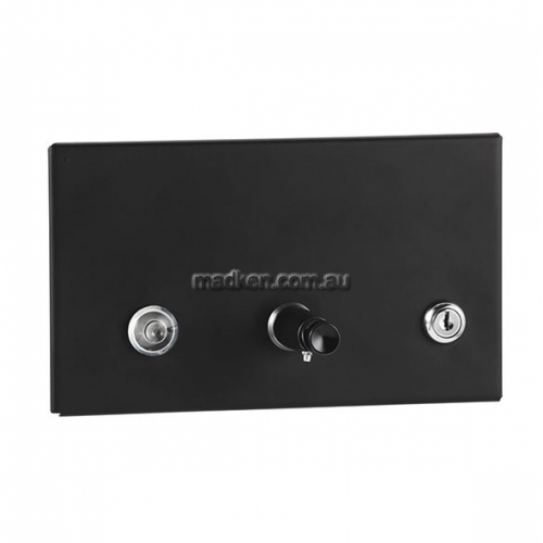 View B306 Liquid Soap Dispenser Recessed details.