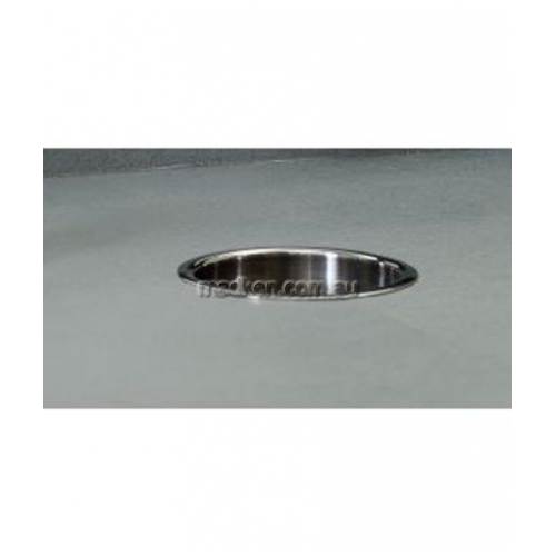 B532 Circular Waste Chute Countertop