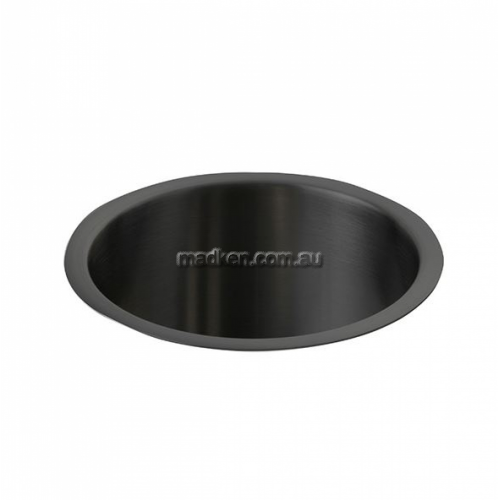 View B532-MBLK Circular Waste Chute Countertop details.