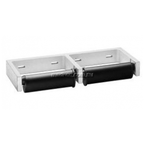 View B274 Double Toilet Roll Holder details.