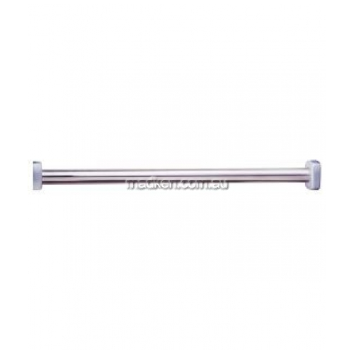 View B6107 Shower Curtain Rod Straight details.