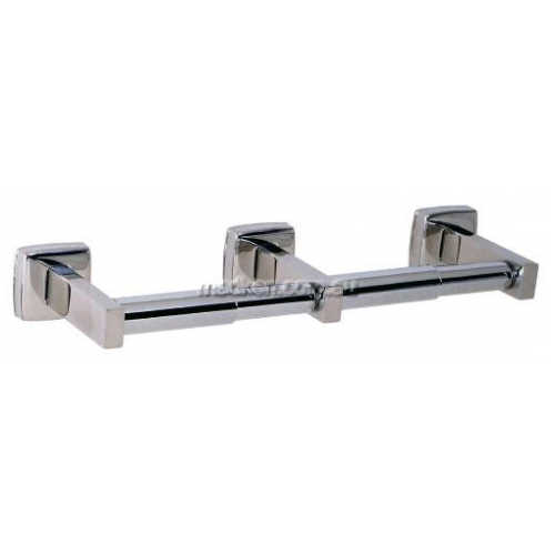 View B7686 Double Toilet Roll Holder details.
