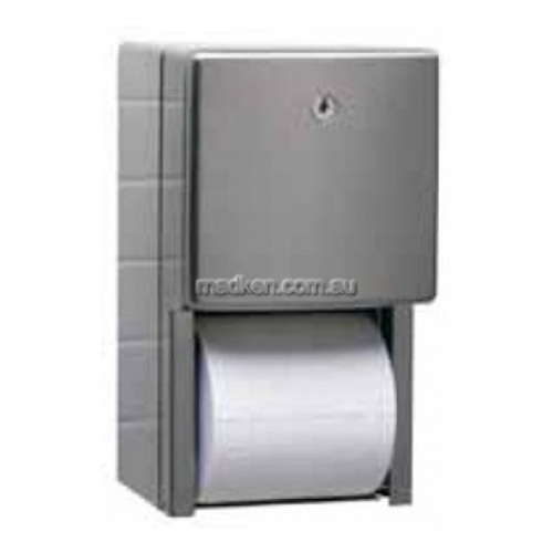 B4288 Double Toilet Roll Holder Surface Mounted