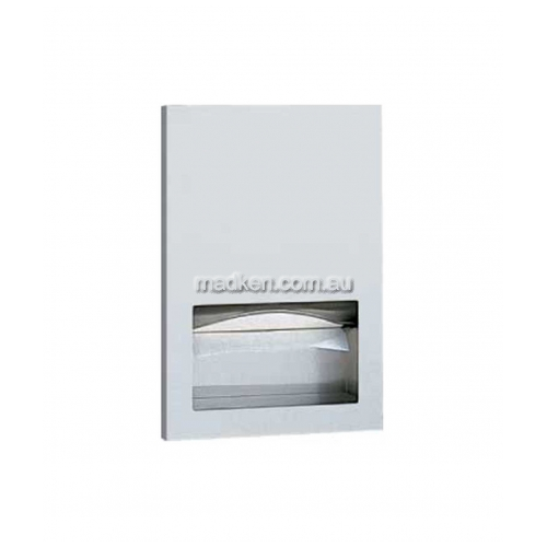 View B35903 Paper Towel Dispenser Recessed details.