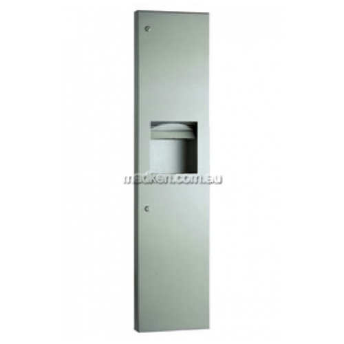 B38034 Combo Paper Towel and Waste Receptacle 14L