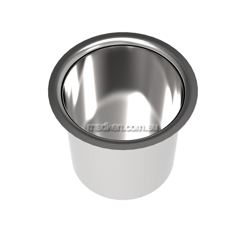 View 3206 Circular Bench Mounted Waste Chute  details.