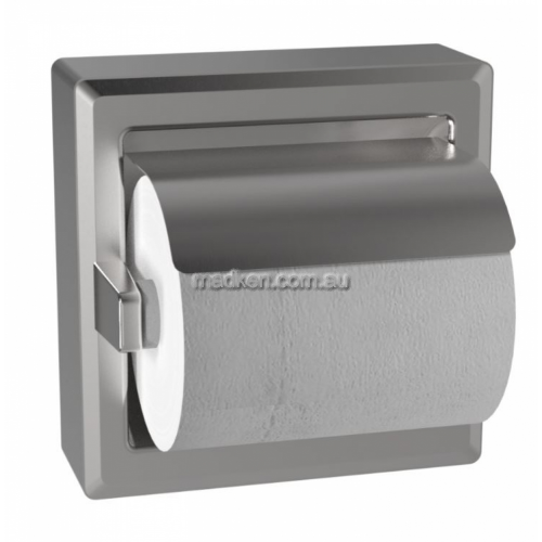 View 5106-S Single Toilet Roll Holder with Hood details.