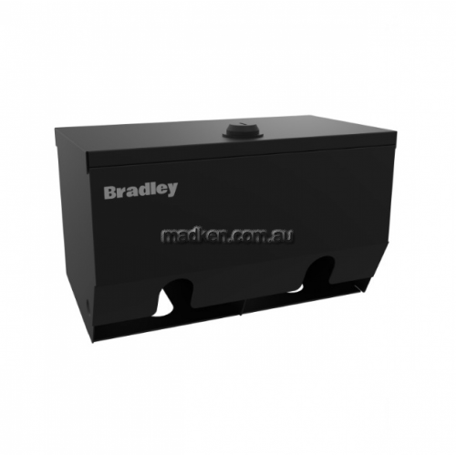 54412-MB Double Toilet Roll Dispenser Lockable