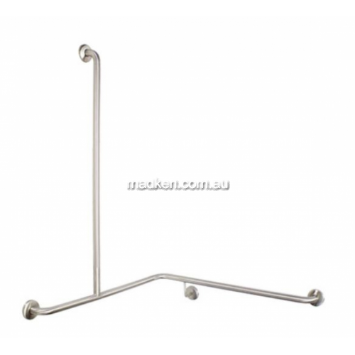 View 832-034 Shower Corner Grab Rail Right Hand details.