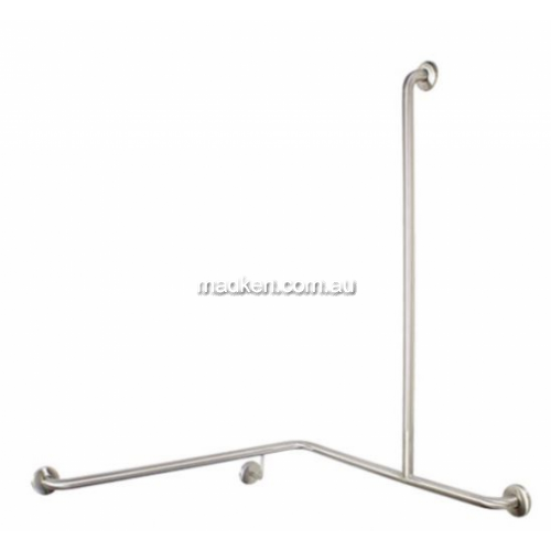 View 832-035 Shower Corner Grab Rail Left Hand details.