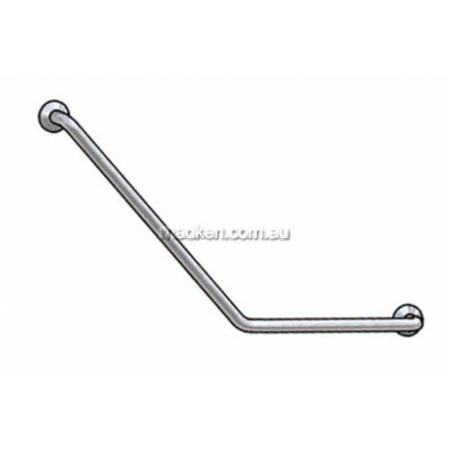 832 Ambulant Toilet Grab Rail 45 Degree Right Hand